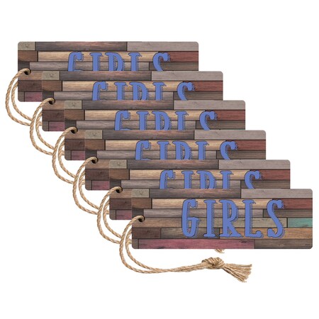 Teacher Created Resources Home Sweet Classroom Magnetic Girls Pass, 6PK 77359